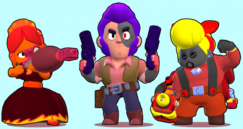 Амбер из Brawl Stars