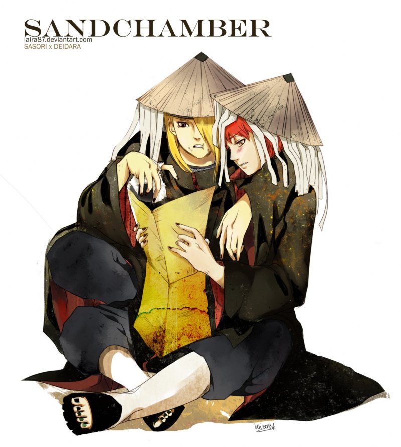 Сасори Дейдара и Обито