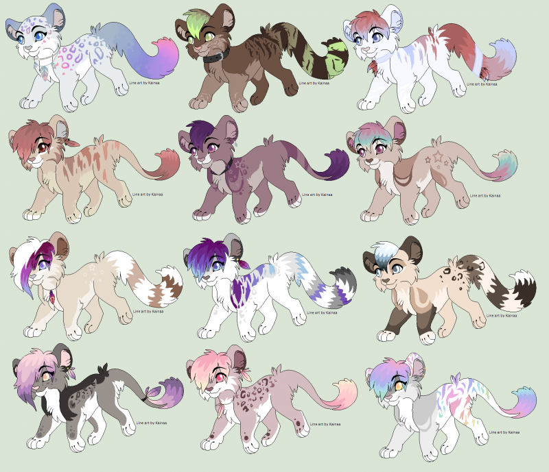 Прически для Pony Town