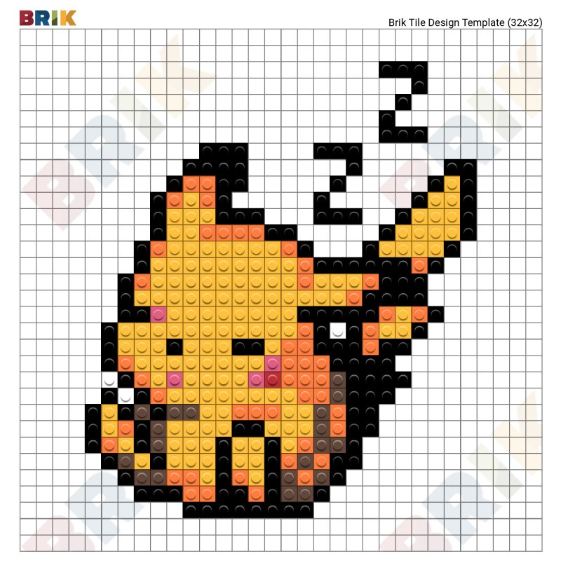 Пиксель арт по квадратикам