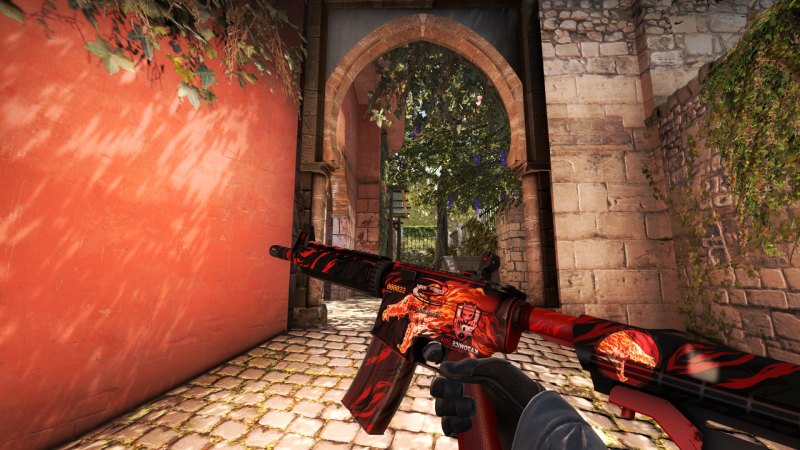 M4a4 Император поношенное