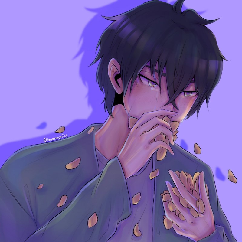 Ханахаки аниме мальчики