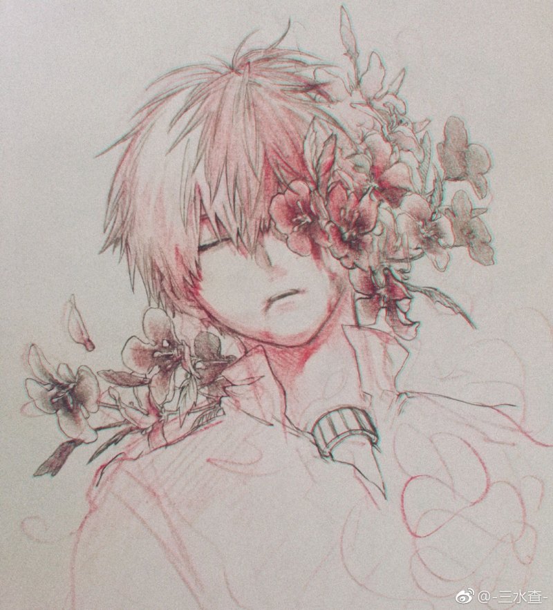 Ханахаки Эстетика аниме