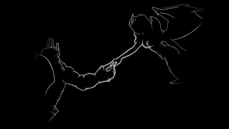 Черные обои дота 2