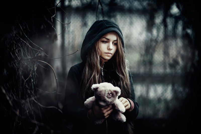 Грузная девушка