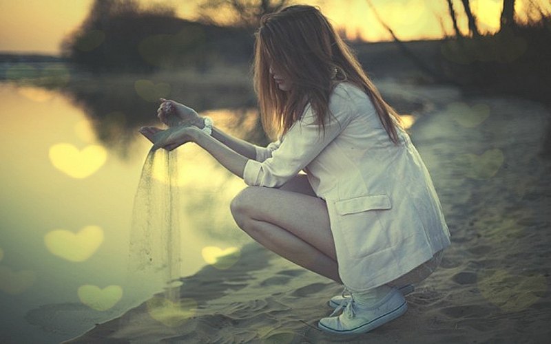 Девушка в печали