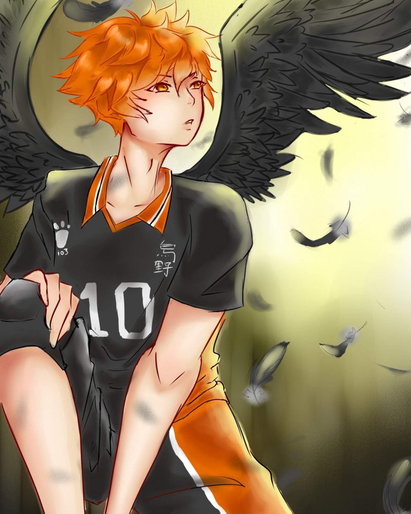 Хината шоё глаза