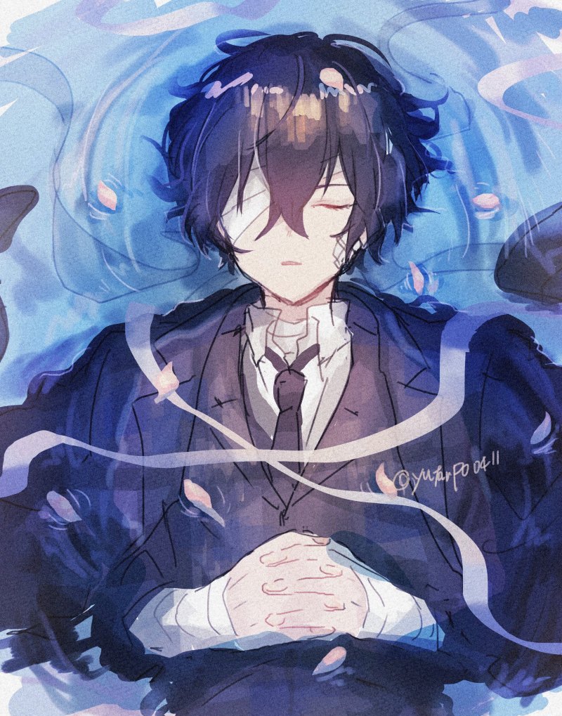 Дазай на прозрачном фоне