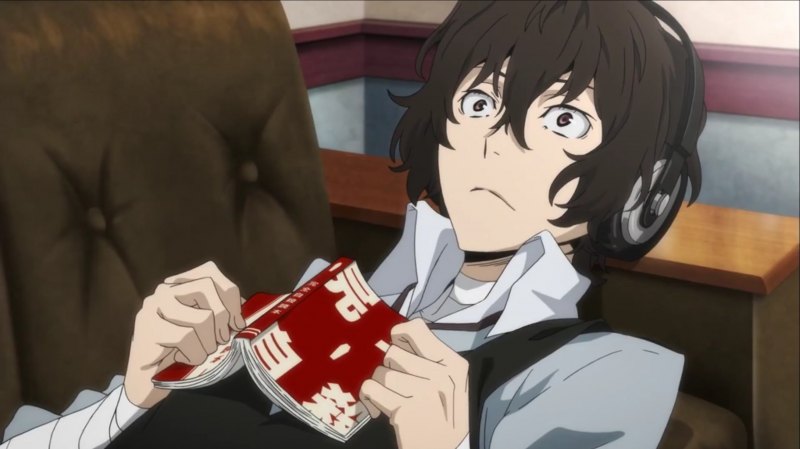 Дазай пожимает плечами