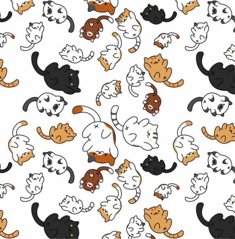 Фон кошки