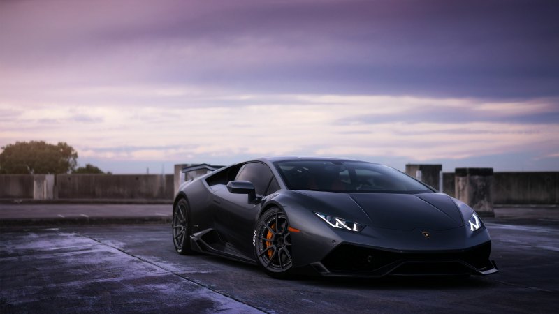 Lamborghini Huracan 4к