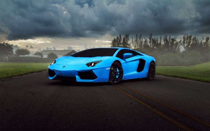 Lamborghini, Orange, Aventador, lp700-4