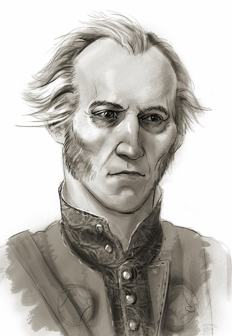 Регис Ведьмак рисунок