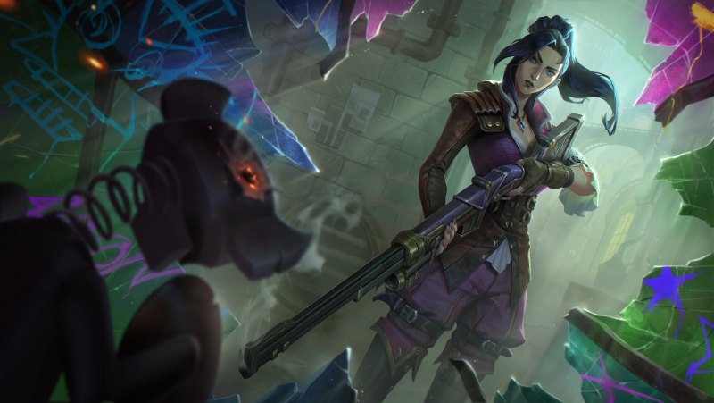 Caitlyn Splash Art