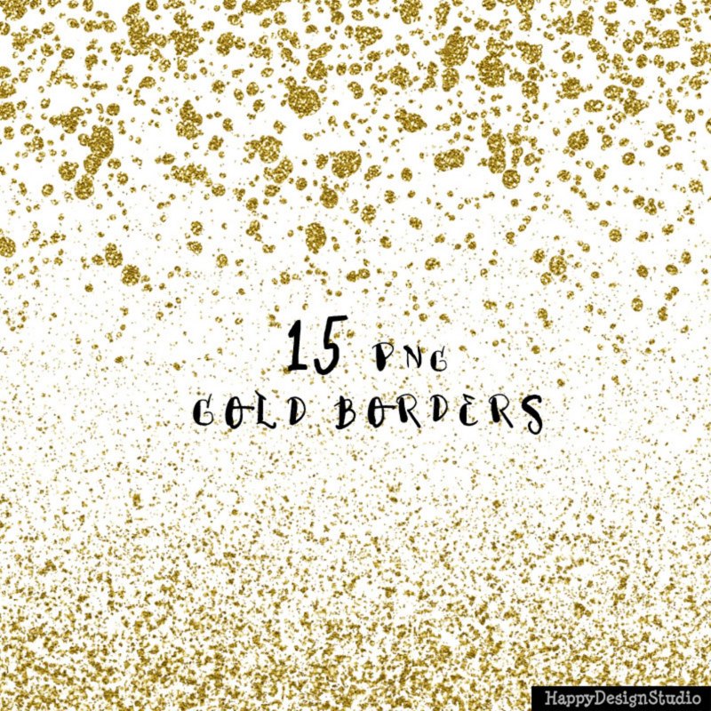 Золотые блестки фон для фотошопа