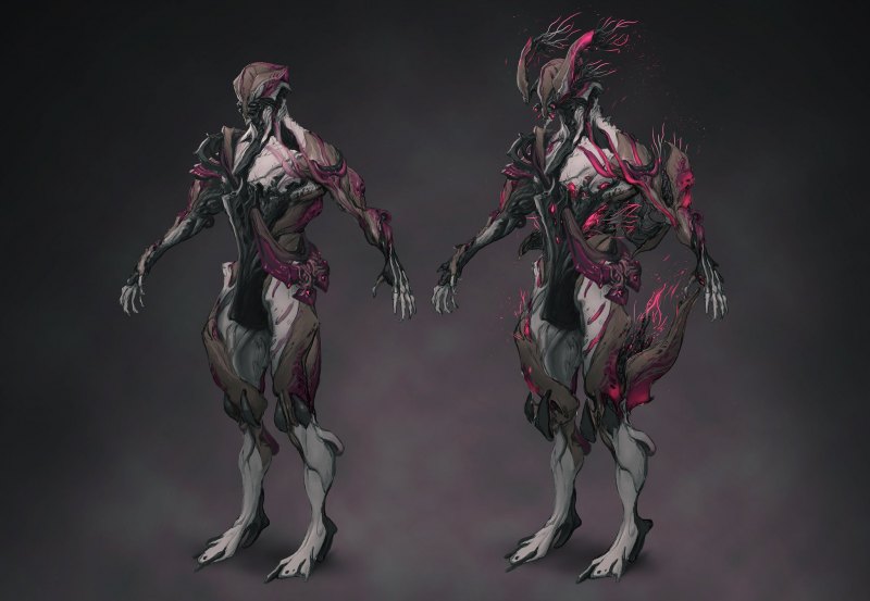 Warframe Art Нидус