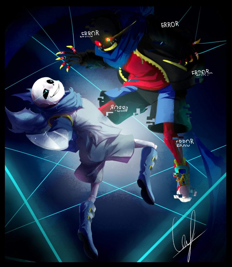 Эррор и Блу