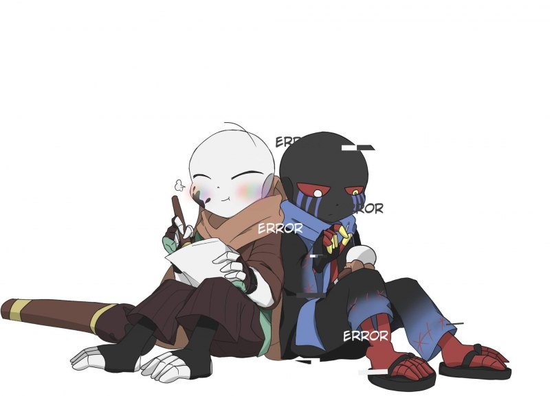 Блуберри Санс и Эррор