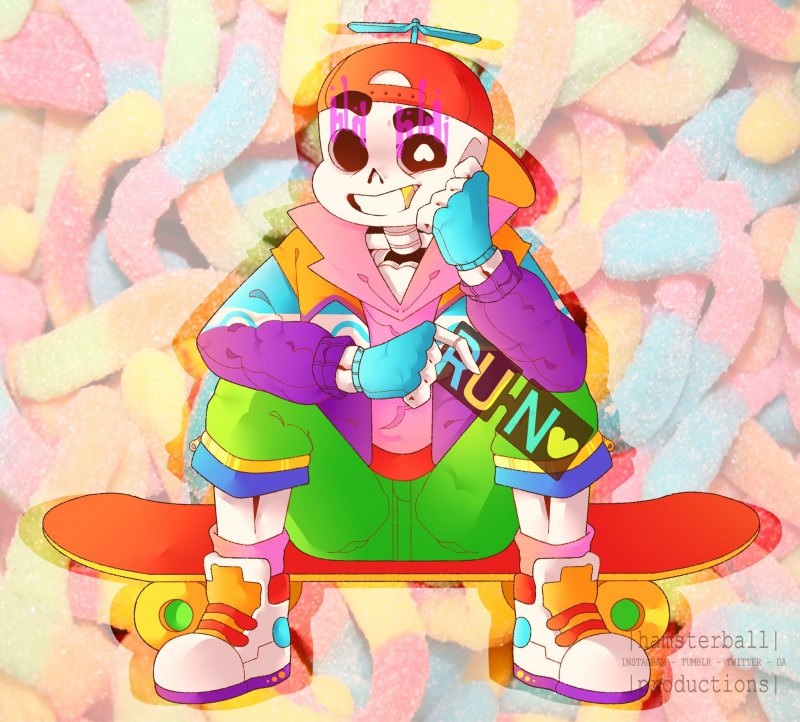 Фреш Инк Санс во весь рост андертейл