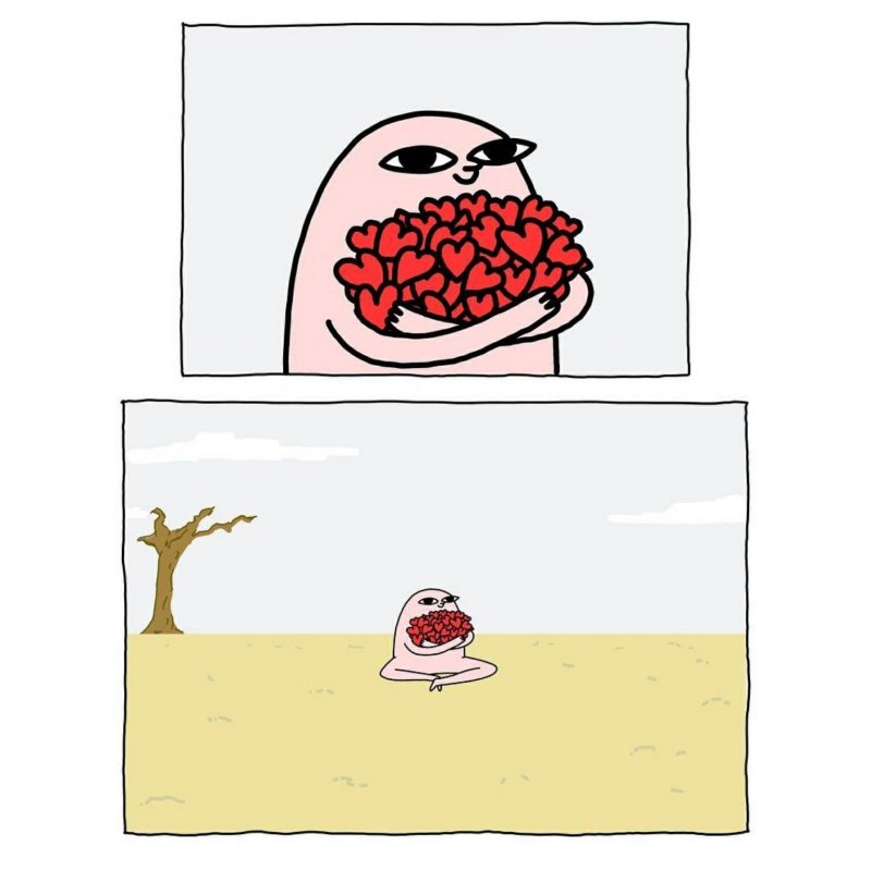 Милые открытки с мемами