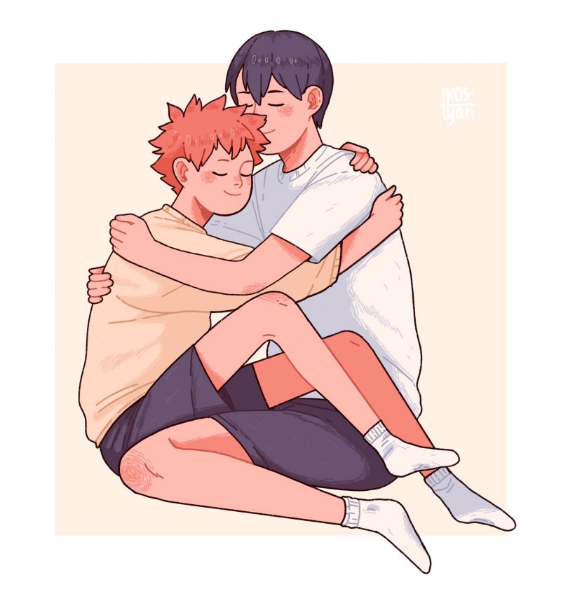 Haikyuu Кагеяма и Хината
