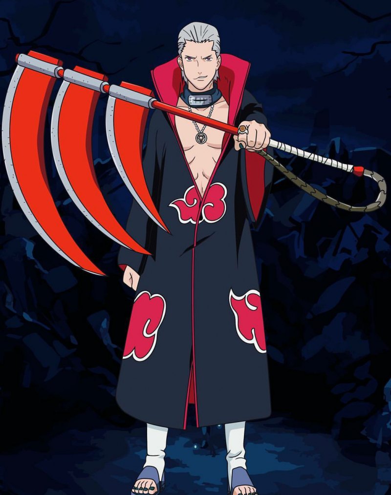 Аниме Наруто Акацуки Хидан