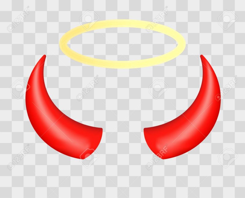 Нимб и рога