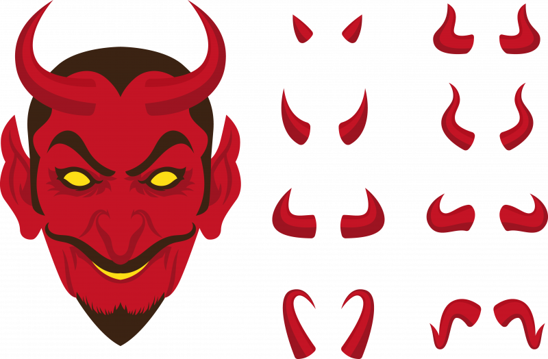 Рожки чертика