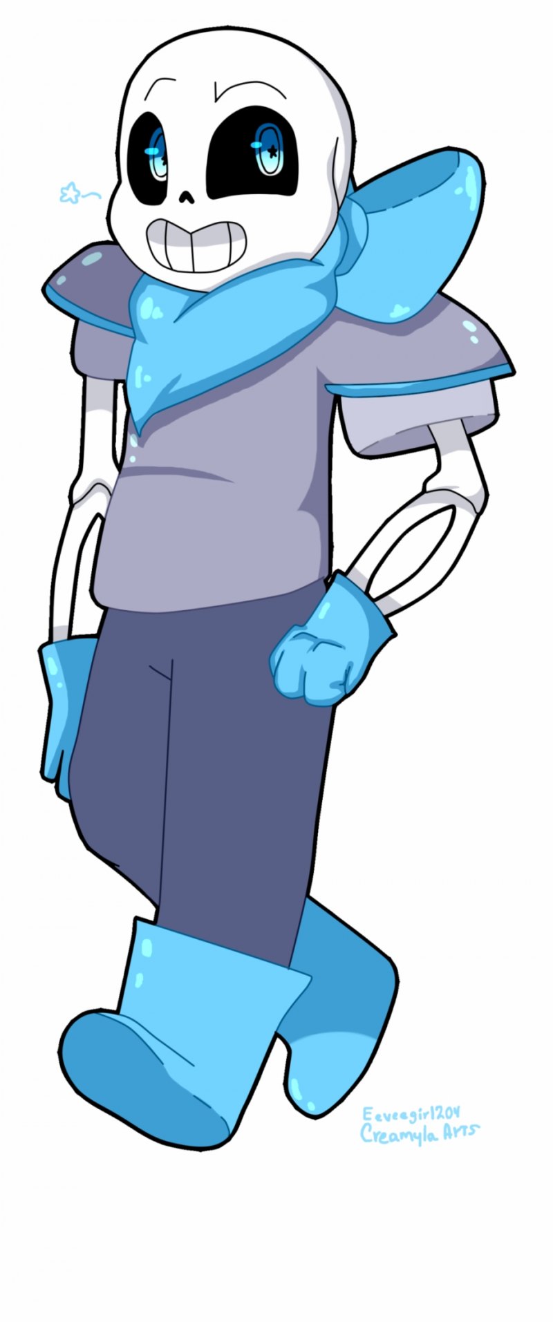 Undertale Блуберри Санс