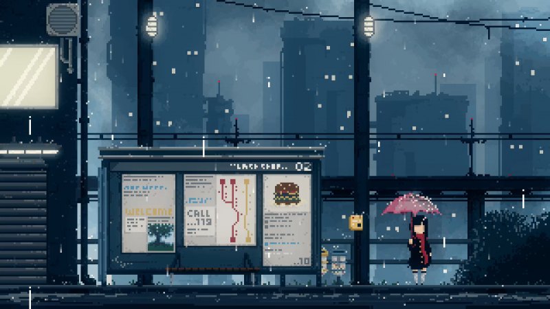 Pixel Art anime