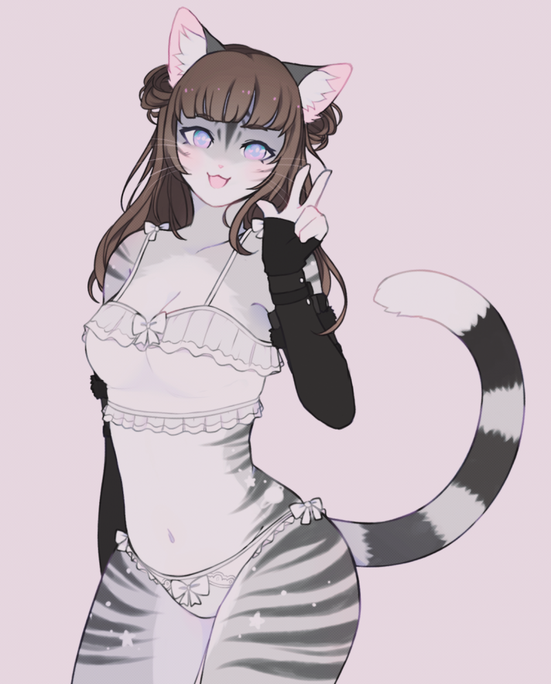 Фурри кошечка