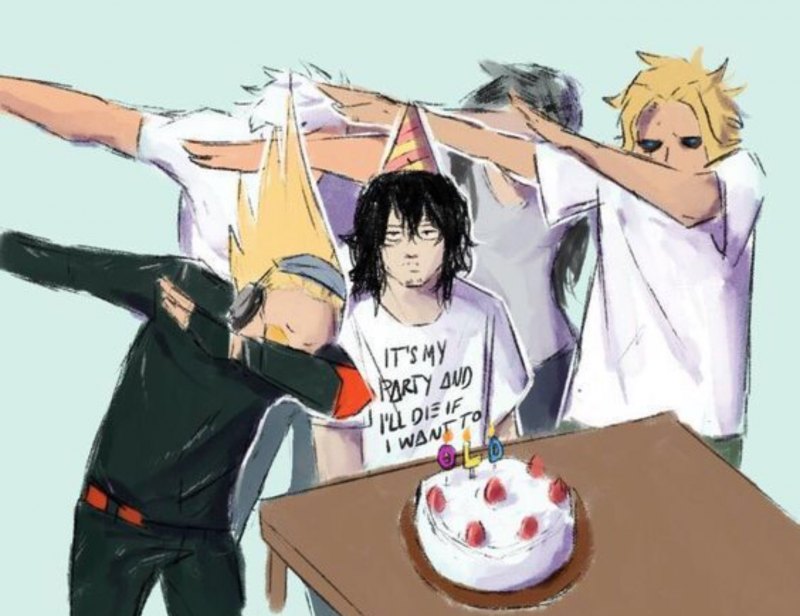 Айзава Шота день рождения