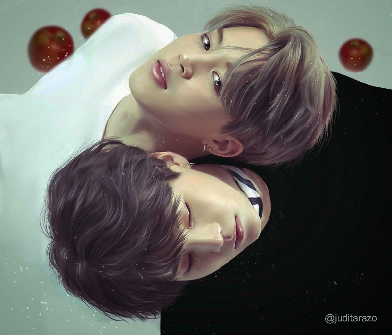 BTS юнмины рисунки