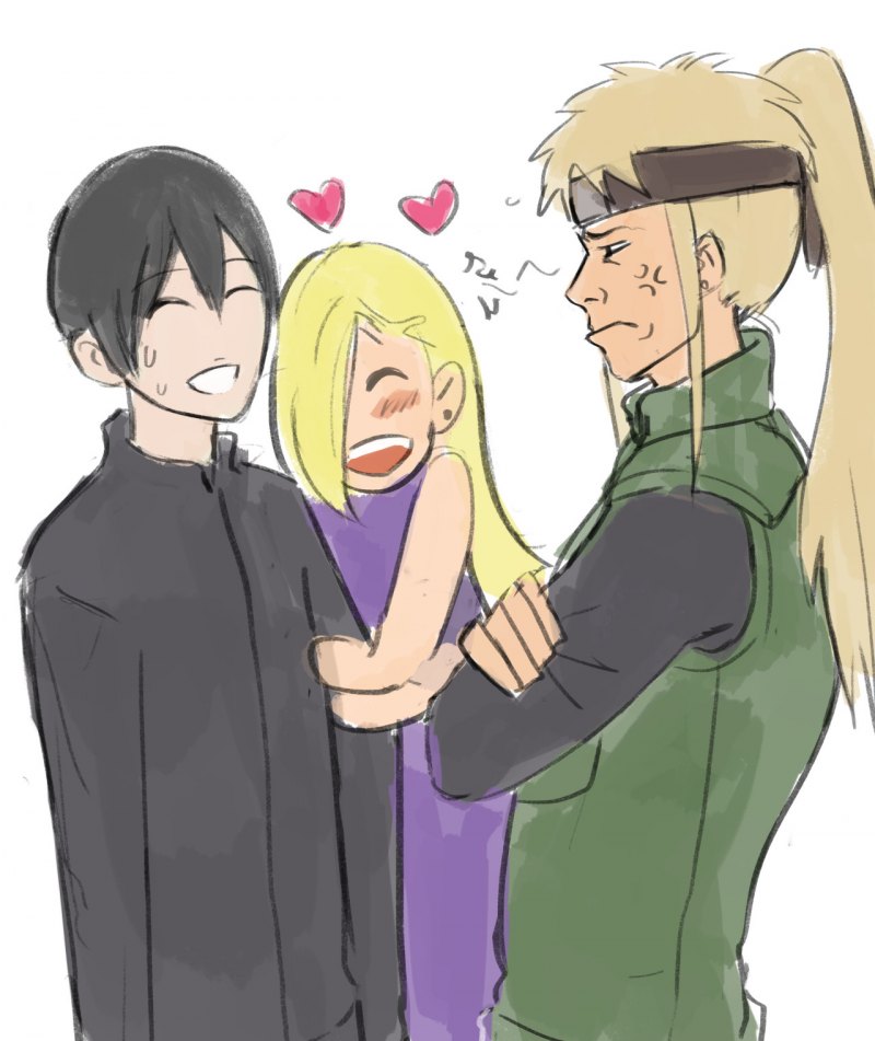 Ино Яманака и сай семья