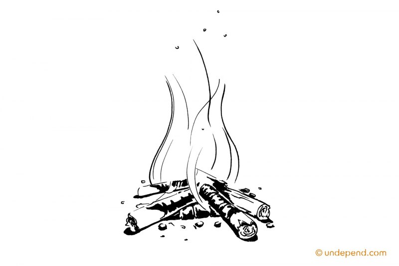 Костер Графика