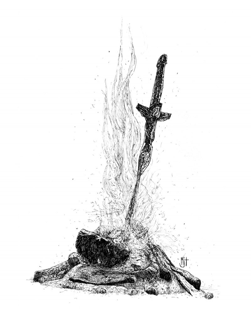 Способы укладки костра