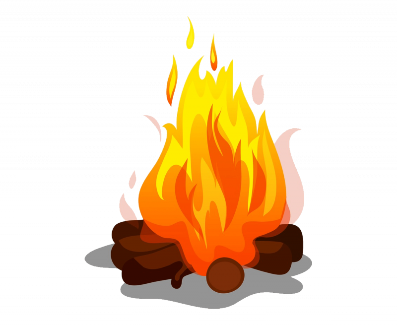 Огонь карандашом