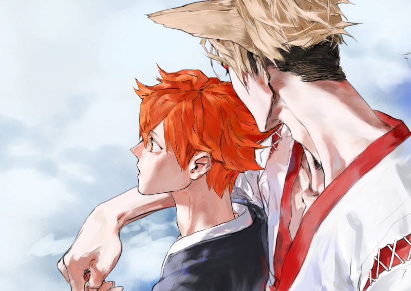 Хината шоё и Атсуму