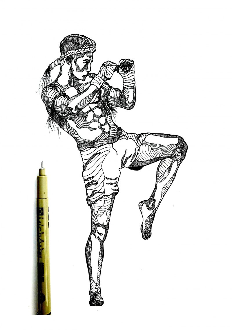 Бойцы Muay Thai девочки