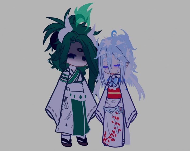 Деревня фон аниме гача лайф