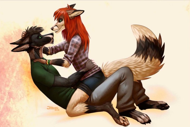 Волки в виде людей