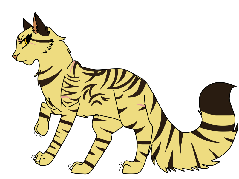 Коты Воители ящерка