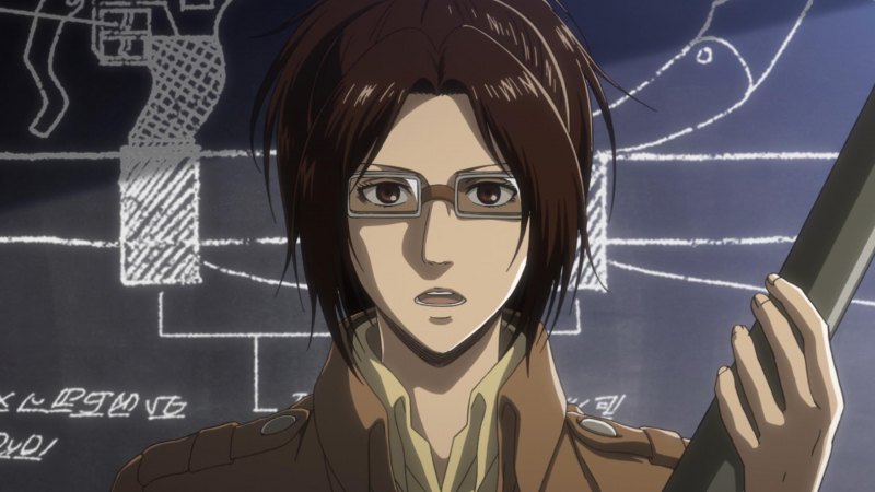 Атака титанов Ханджи