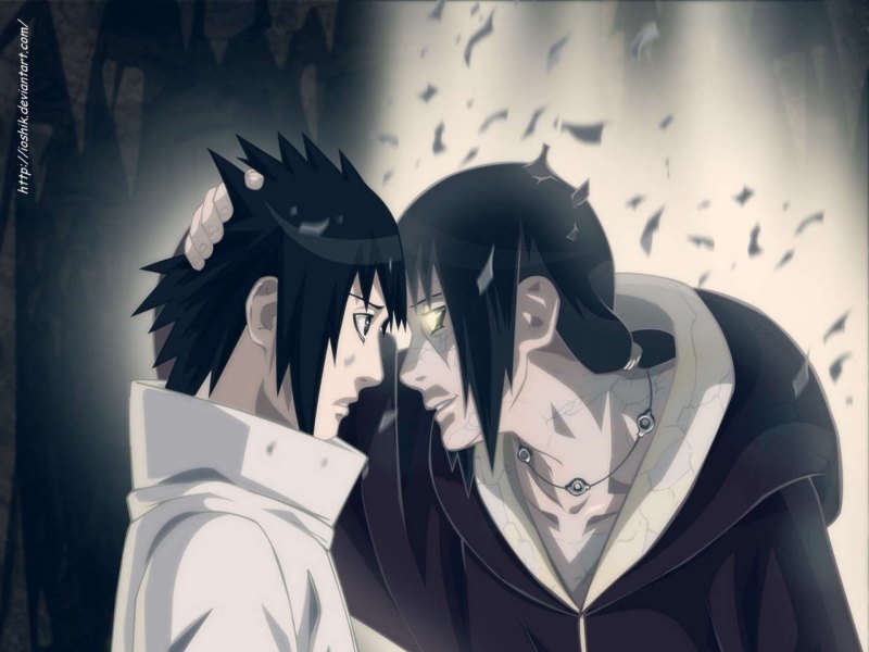 Crying Sasuke and Itachi
