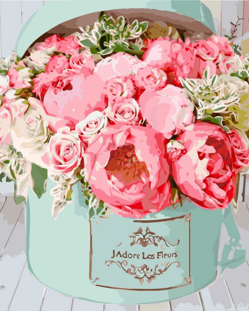 С днём рождения пионы