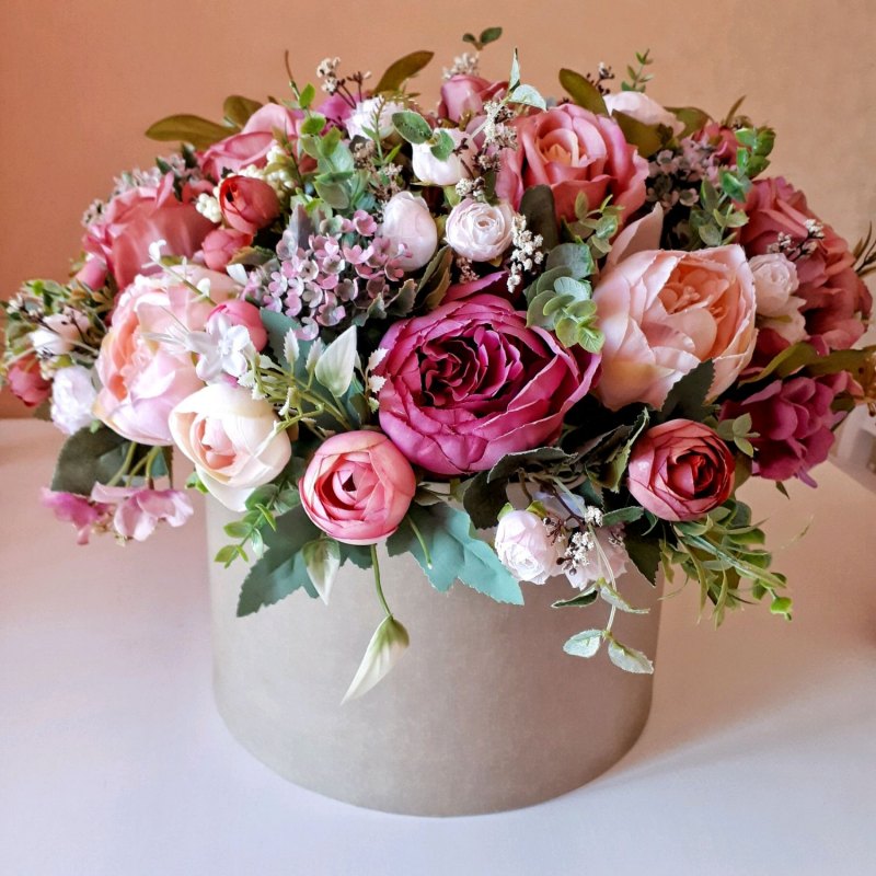 Пионы композиция