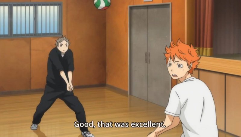 Хината шоё тренировки