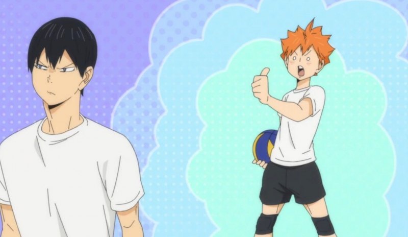 Кагеяма волейбол скрины 4 сезон