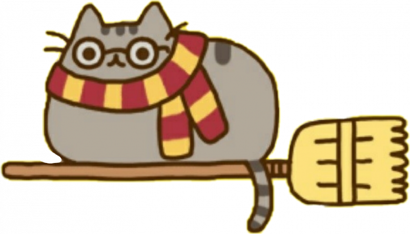 Pusheen Cat Гарри Поттер