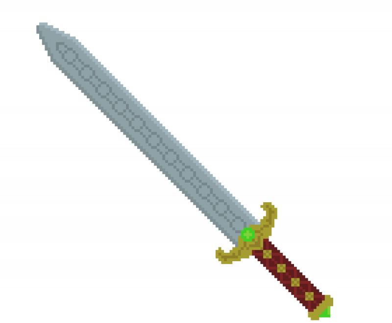 Пиксельный меч